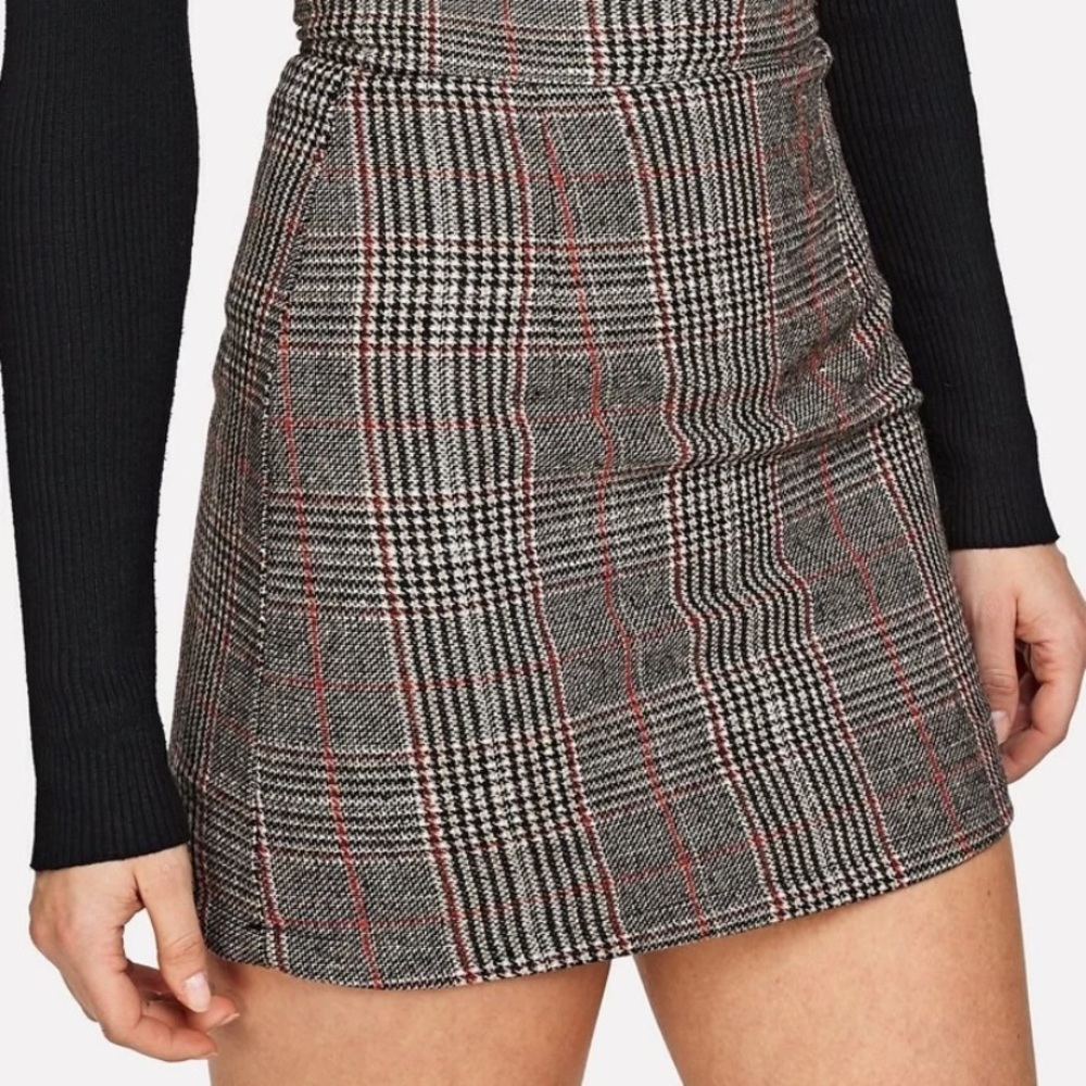 Plaid skirt